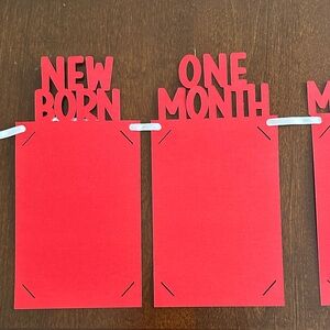 1st birthday photo banner